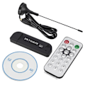 Miniatyrbillede 1 af 5: USB2.0 FM Digital TV Tuner Stick Modtager til Real-Time Optagelse