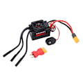 Miniatyrbilde 1 av 8: V2 80A Børsteløs ESC Vanntett Fartskontroller med XT60 til T-kontakt for 1/10 RC-modell