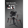 Miniatyrbillede 3 af 5: Gimbal Håndgreb til RS2/3/4 Foldbart Carbon Håndtag, B