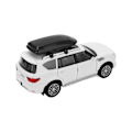 Pikkukuva 6 / 8: 1/32 SUV-automalli, metallivalettu, vetämällä taakse vedettävä ajoneuvo, lelu, jossa ääni ja valo, pojille ja tytöille, valkoinen