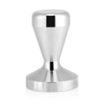 Miniatyrbillede 1 af 8: 57,5 mm/49 mm rustfrit stål kaffetamper flad base espressobønner presseværktøj 49 mm