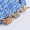Miniatyrbillede 2 af 5: Farverige Butterfly Telefon Ring Stativ - Sæt af 4, Sød Mønster Malet, Roterende Metal Spænde, Tablet Finger Holder