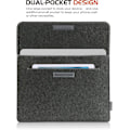 Pikkukuva 3 / 5: 13,5\" Läppärilaukku Surface Laptop 3 13,5\" / 2/1 / Surface Book 3 13,5\" / Surface Book 2 13,5\" Ultrabookille, jossa pieni huopatasku ja