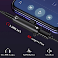 Pikkukuva 2 / 5: Lightning - 3,5 mm:n kuulokeliitäntä Audio Latausadapteri Muunnin iPhonelle - DGJR punainen