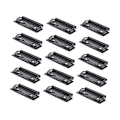Miniatyrbillede 1 af 5: 15 stk. brevpapir pladeholder clips i rustfrit stål