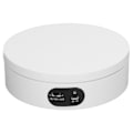 Miniatyrbilde 3 av 8: Roterende displaystativ Hvit epoksyharpiks Blinkende motorisert roterende displaystativ Automatisk stum Tumbler Cup Turntable