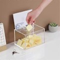 Miniatyrbild 2 av 5: Transparent Donationsbox med Lås, Insamlingsbox, Röstlåda, Förslagslåda