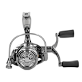 Pikkukuva 3 / 8: Pyörivä kela Long Shot Skew Notch Non Gap Metal Fishing Supplies with Rocker Arm Stabilizer Bar YKS1000S Microparticle Shallow Cup