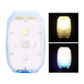 Miniatyrbilde 6 av 8: Lett USB oppladbart LED-lys Nattsikkerhetslampe for utendørs løping og sykling Blå