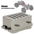 Pikkukuva 7 / 8: Metal Receiver Box ESC Box Upgrade -osat, jotka sopivat SCX10 1/10 RC Crawler -autoon
