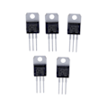 Miniatyrbillede 1 af 5: 5 stk. N-kanal Power MOSFET P75NF75 80A 75V Pakke TO-220-