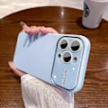 Miniatyrbillede 3 af 4: Passer til ensfarvet silikone iPhone15 mobiltelefon cover iphone15plus