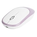 Miniatyrbilde 5 av 8: Trådløs mus DPI justerbar oppladbar optisk datamaskin ekstern enhet med USB-mottaker lilla