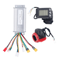 Miniatyrbillede 5 af 8: 36V 350W Motor Controller Display Panel Tommelgas Sæt Aluminium PCB Plast Elektrisk Cykel Modifikationssæt til Elektrisk Cykel Scooter