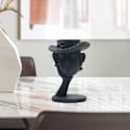 Miniatyrbild 5 av 5: Blomvas Planter Blomkruka Heminredning Kök Harts Staty Svart