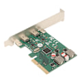 Pikkukuva 4 / 8: PCI Express 4X - USB 3.1 Gen 2 -laajennuskortti 10 Gbps nopean siirtonopeuden 2-portin C-tyypin laajennuskortti kotitoimistoon