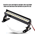Pikkukuva 8 / 8: 93mm auton kattovalo 15 LED-muokkauslisävaruste, joka sopii 1/16 1/12 RC-automalliin