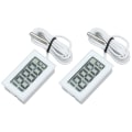 Miniatyrbild 6 av 8: 2st elektronisk digital termometer termostat temperaturmätare 2s Uppdatera med ProbeWhite