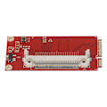 Miniatyrbillede 3 af 8: Adapterkort Bærbar Rød Plade CF-kort til PCI-E Konverter til Windows3.1/ Win7/Win8/ Vista/ NT4 / 98SE/Linux