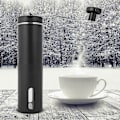 Miniatyrbilde 4 av 5: Hånddreven kaffekvern i rustfritt stål for kaffebønner, korn og nøtter