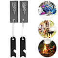 Pikkukuva 4 / 8: 2kpl Kannettava Magnesium Block Flint Fire Starter Outdoor Camping Vaellus Survival Tool