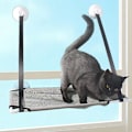 Miniatyrbild 1 av 4: Cat Window Hammock - Mysig solabborre för katter med starka sugkoppar