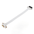 Pikkukuva 6 / 8: PCIE-jatkokaapeli, nopea ja joustava PCI Express 3.0 1X -nousukaapeli, PCIE 1X -jatkokorttisovitin, hyppyjohto verkkokortille, 10 cm / 3,9 tuumaa