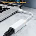 Miniatyrbild 2 av 5: USB 2.0 till 10/100 Mbps Ethernet LAN-nätverksadapter för bärbar dator, PC - kompatibel med Windows 7-10
