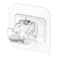 Miniatyrbillede 1 af 4: 8 stk. Gardinstangsbeslag uden boring. Selvklæbende gardinstangskroge, transparente, 6*6 cm