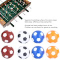 Miniatyrbillede 8 af 8: 8 STK Mini Farverig Bordfodbold Fodbold Udskiftningsbolde Bordpladespillebold 36 mm