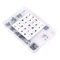 Miniatyrbild 5 av 8: 250 st Tact Push Switch Micro Kombination Kit 25 Värden Boxad Knappbrytare för TV Ljud Utrustning