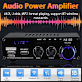 Miniatyrbillede 3 af 5: AS22 HiFi Digital Forstærker 30Wx2 2.0 Kanal Bluetooth EU Stik