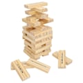 Pikkukuva 6 / 8: Puinen Tumbling Tower -juomapeli Klassinen pinoamispalikat Hauska juhlapeli 4 juomakupilla