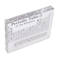 Miniatyrbillede 8 af 8: Periodisk system Sort akryl Kemiske grundstoffer Alfabet Periodisk system Undervisning Display Home Decor S