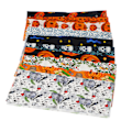 Pikkukuva 6 / 8: 10 arkkia Halloween-puuvillakangas Ghost Pumpkin Skull Print Pattern -tee-se-itse puuvillakangaspaketit ompelua varten 25x25cm / 9,8x9,8 tuumaa