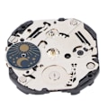 Miniatyrbild 3 av 8: Professionell VX3H Alloy Watch Movement Precise Watch Quartz Movement Ersättningstillbehör