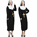 Miniatyrbillede 1 af 5: Nonne-kostume fra Smiffys