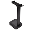 Miniatyrbild 3 av 8: Hörlursställ Färgglad RGB Stark Mångsidighet USB Desktop Gaming Headsethållare med Anti-Slip Base