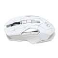 Miniatyrbillede 4 af 8: Trådløs mus 2.4G Trådløs Ergonomisk Design 3 DPI skridsikker rulle USB Genopladelig gamingmus til pc Bærbar computer Hvid