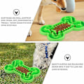 Miniatyrbillede 3 af 5: Knogleformet Kæledyrs Slow Feeder Silikone Ingen Kvælnings Madskål Kæledyrsartikler Til Hundehvalp (Gre) -