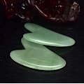 Miniatyrbild 2 av 5: Naturlig Jade Gua Sha-bräda för ansikts- och kroppsmassage, Spa-akupunktur, skrapningsbehandling