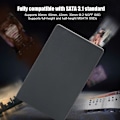Miniatyrbilde 7 av 8: Hard Disk Box Svart ABS SSD 2 i 1 M.2 B Key MSATA til SATA 3.0 Datamaskin Tilbehør