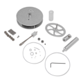 Miniatyrbillede 8 af 8: Lavtemperatur Stirling Motor Model Aluminium Fysisk Eksperimentel Motor Model Børneuddannelseslegetøj