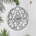 Miniatyrbillede 4 af 5: Bedste Shiyi Juletræsornament i Massiv Tin til Jul