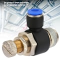 Miniatyrbild 7 av 8: 2st rör luftflödeshastighetsregulator rör pneumatisk passning regulatorventil SL6-01