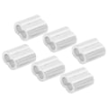 Miniatyrbilde 3 av 8: 100 stk M4 aluminiumhylser presshylse dobbelthull 8-formet oval klemme vaierklemme