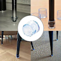 Miniatyrbillede 2 af 3: Transparente Silikon Stolebeskytter - 16 stk. Sæt (19mm)