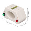 Miniatyrbillede 6 af 8: Ur Demagnetizer ABS-hus Bærbar Tænd/sluk-indikator Ur Demagnetiseringsmaskine 115‑230V EU-stik