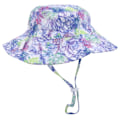 Miniatyrbild 3 av 8: Justerbar strandhatt solhatt unisex baby pojke flicka utomhus barn solhatt lila blomma M