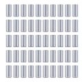 Pikkukuva 3 / 8: Alumiininen pyöreä välike Kierteittämätön välike alumiiniseos litteä tiiviste OD 4 mm pituus 10 mm